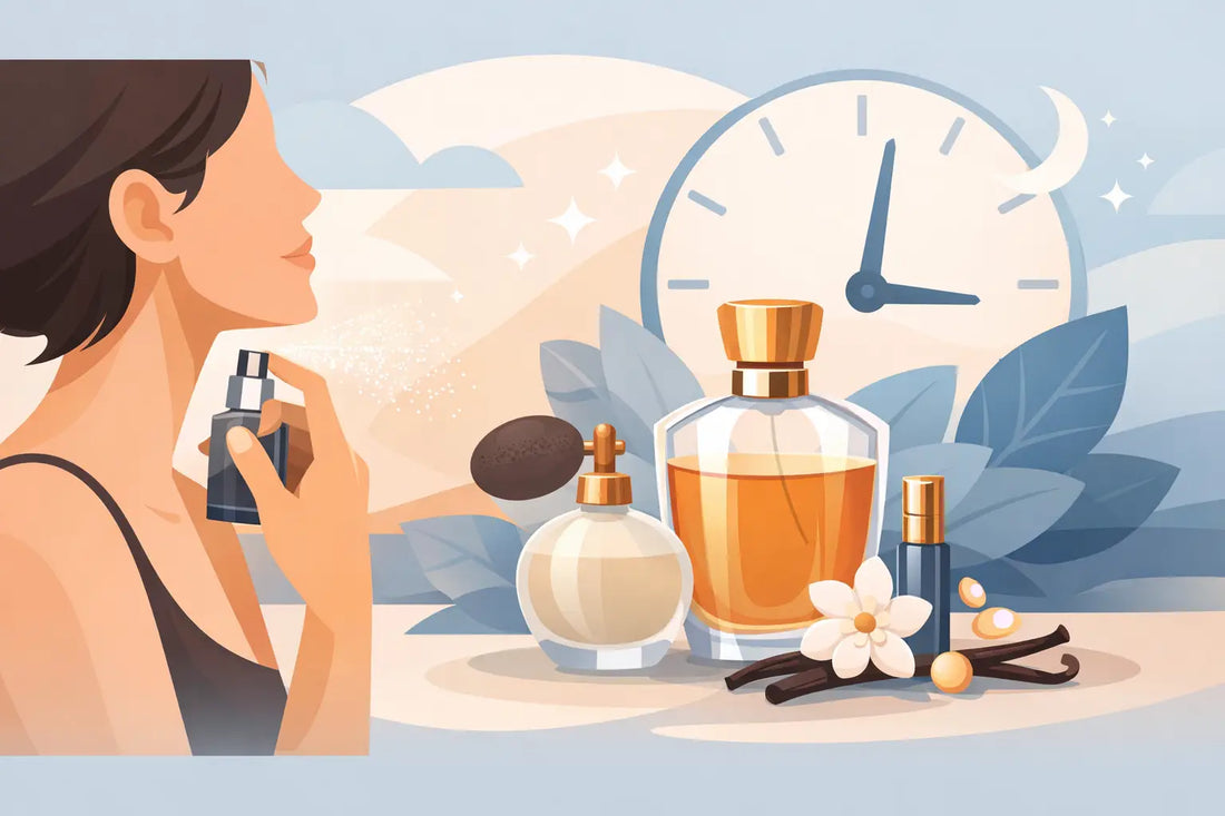 Hur får man parfym att sitta längre?