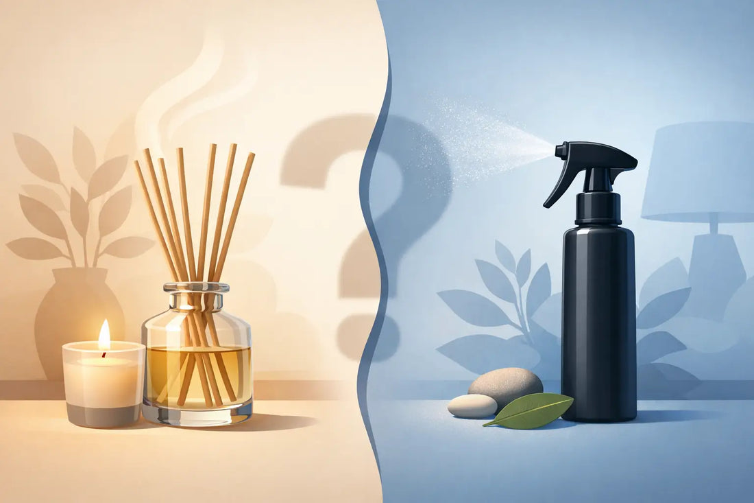 Doftpinnar vs rumsspray - vad passar dig?