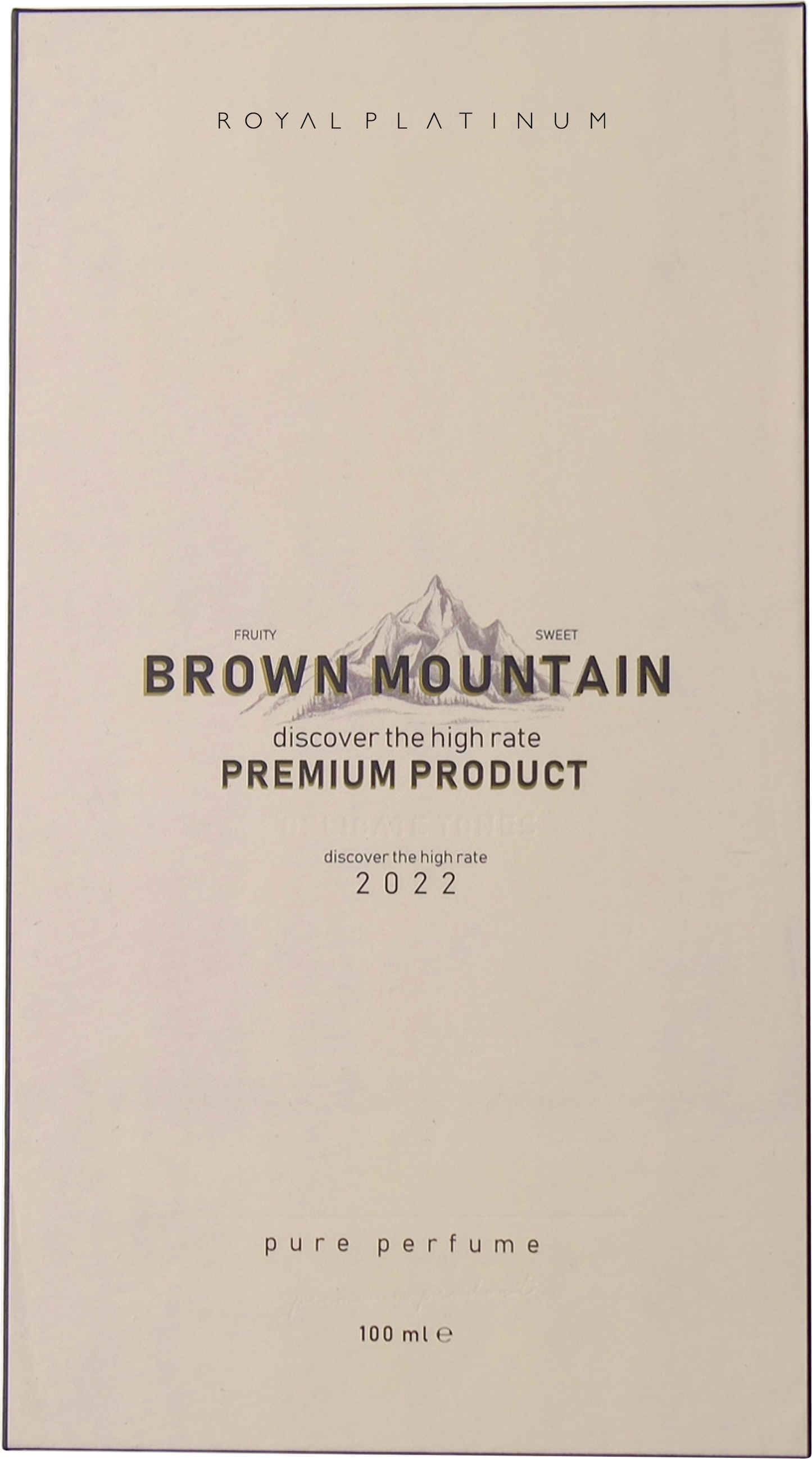 Brown Mountain Niche Perfume - 100 ML