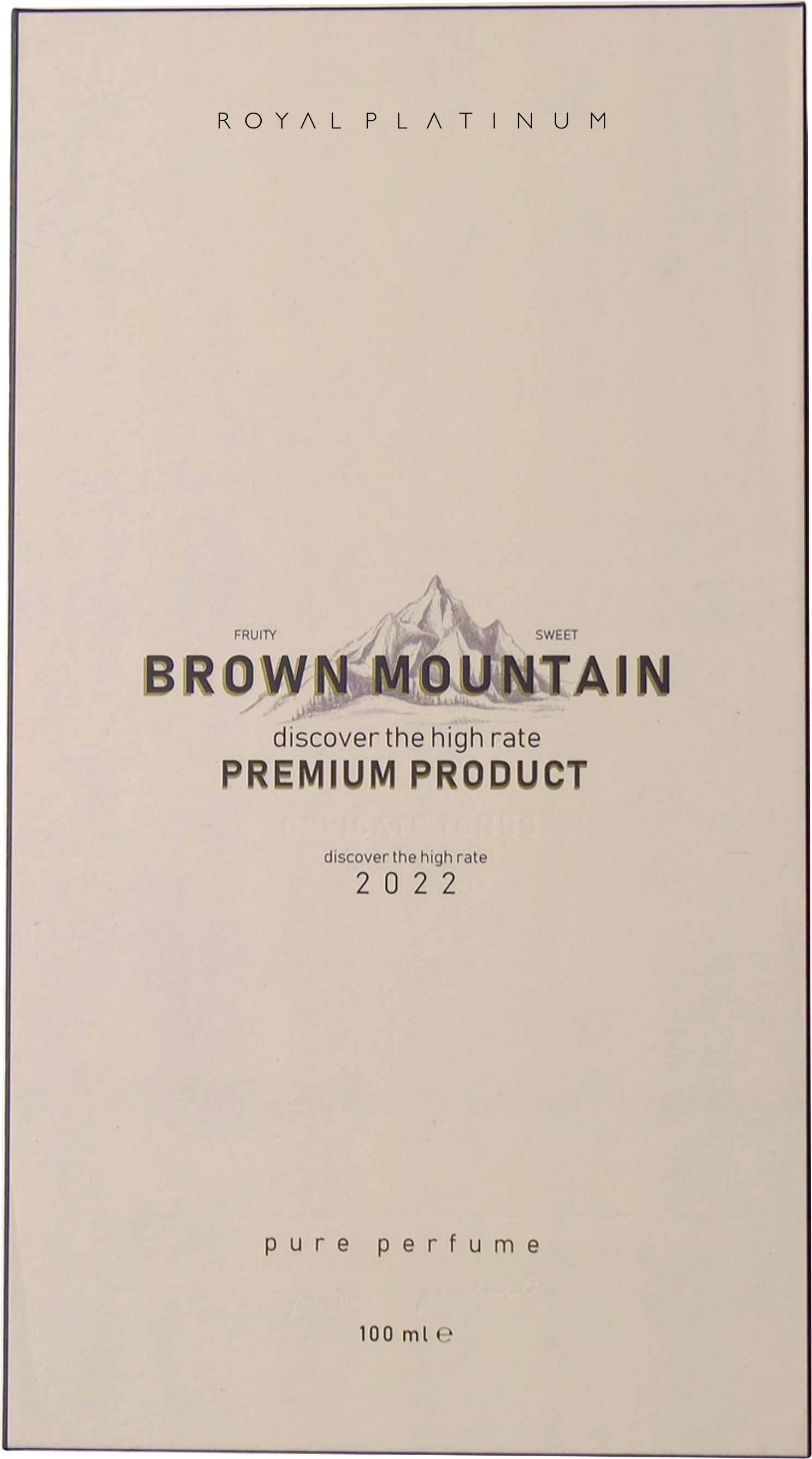 Brown Mountain Niche Perfume - 100 ML